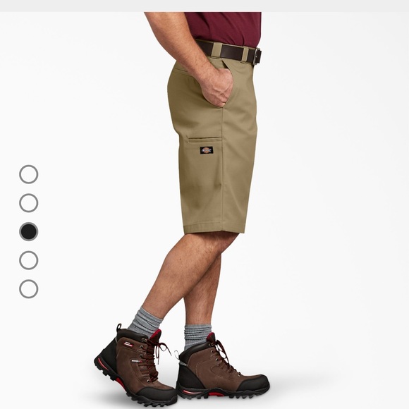 Dickies Relaxed Fit Multi-Use Pocket Work Shorts, Khaki - Picture 9 of 16